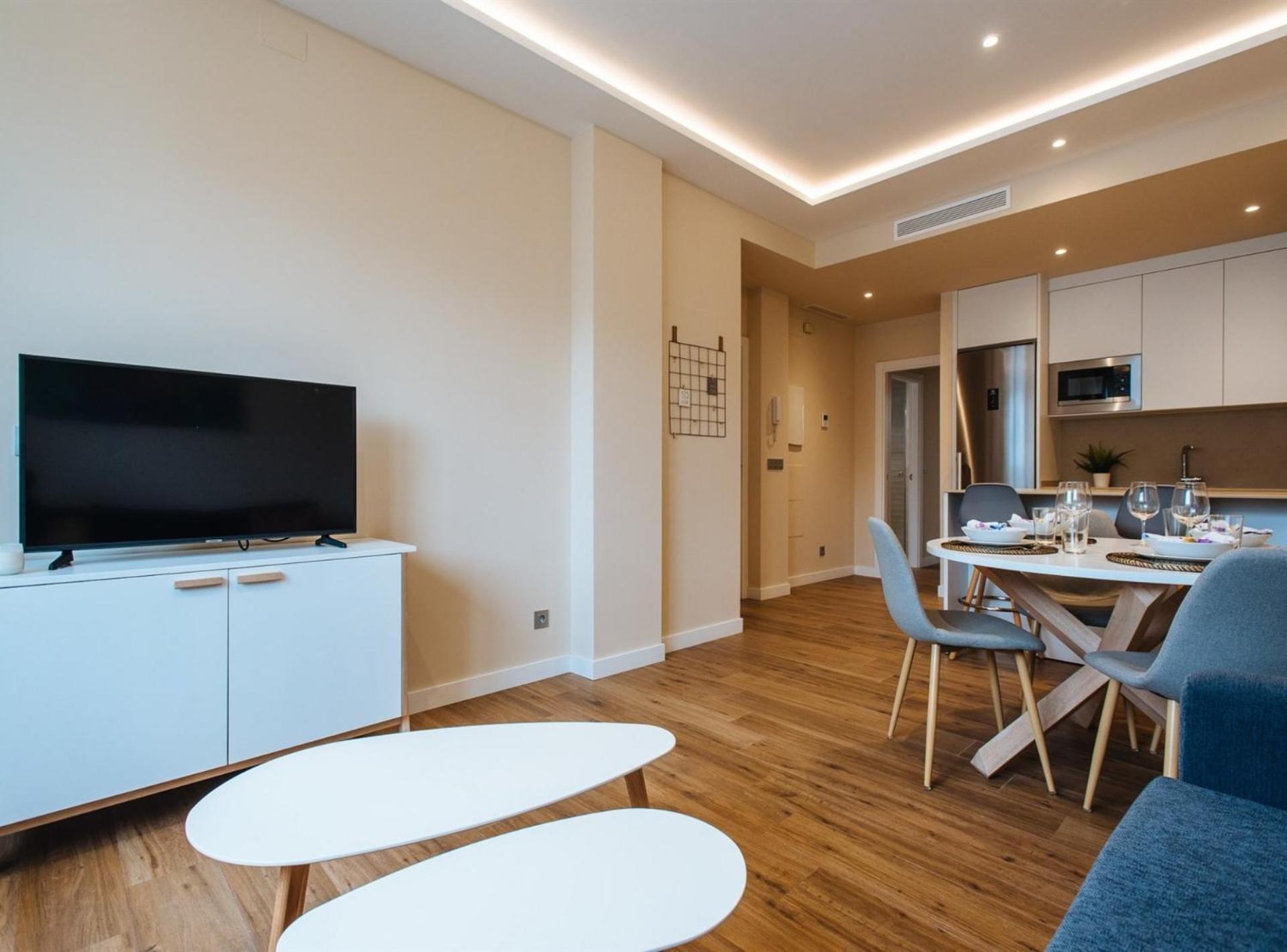 San Martin Suites Apartments إشبيلية الغرفة الصورة